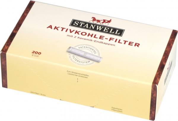 Aktivkohlefilter Stanwell 9mm