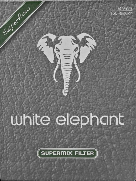 White Elephant Supermix Natur Meerschaum und Aktivkohlefilter Filter 9mm